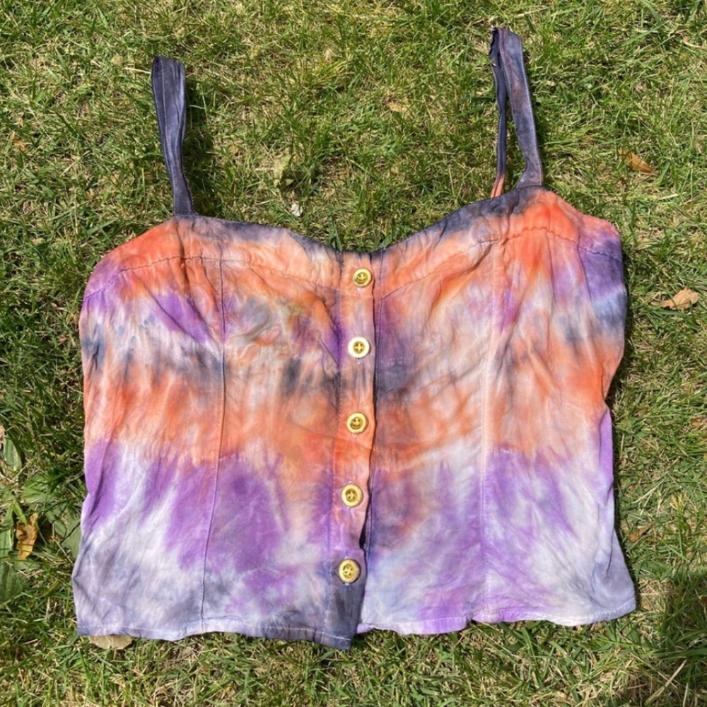 Tie Die Sunset Tank Top